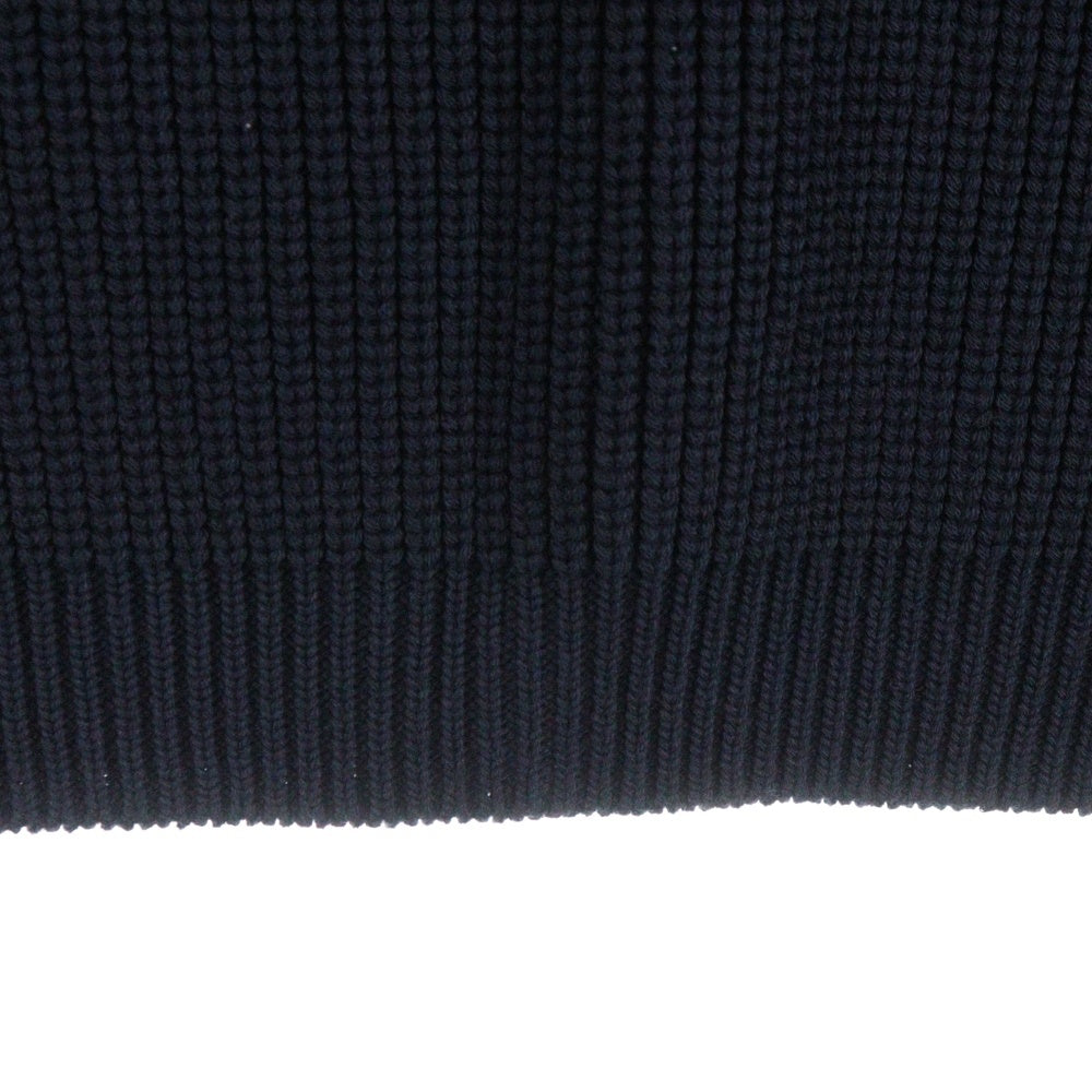 BATONER(バトナ―) 23AW SIGNATURE DRIVERS KNIT シグネチャードライバーズニット ネイビー BN-23FM-033