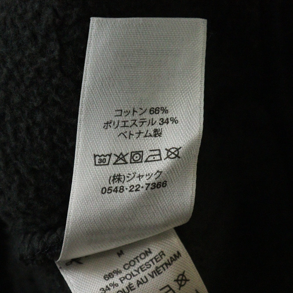 STUSSY(ステューシー) RELAXED CREW SWEAT リラックスクルー ラグランスウェットトレーナー ブラック 118570