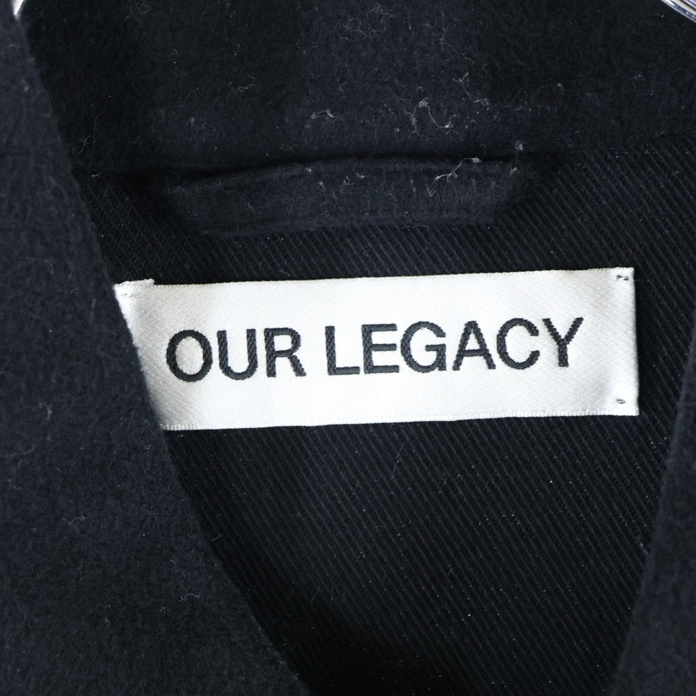 OUR LEGACY(アワーレガシー) EVENING COACH JACKET イブニング コットンコーチジャケット ブラック M4201EBBC