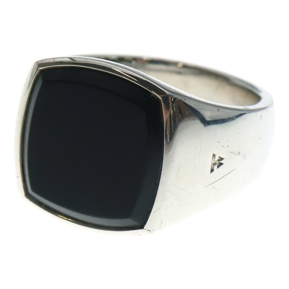 TOMWOOD(トムウッド) CUSION BLACK ONYX RING オニキスリング ブラック SV.925