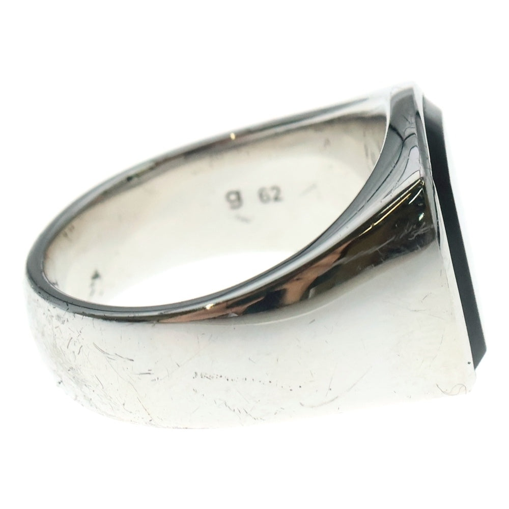 TOMWOOD(トムウッド) CUSION BLACK ONYX RING オニキスリング ブラック SV.925
