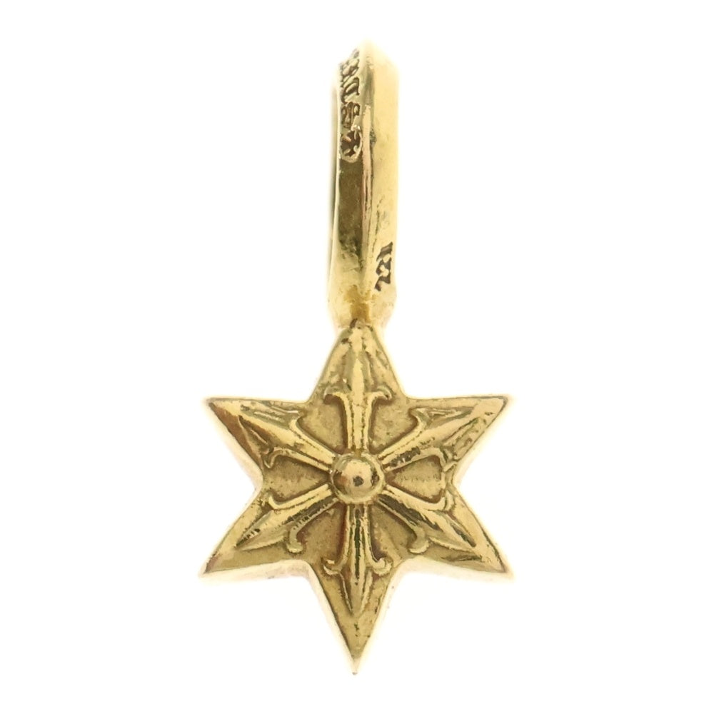 CHROME HEARTS(クロムハーツ) 22K STACK STAR V2 スタースタックチャーム ペンダントトップ ゴールド BCA405