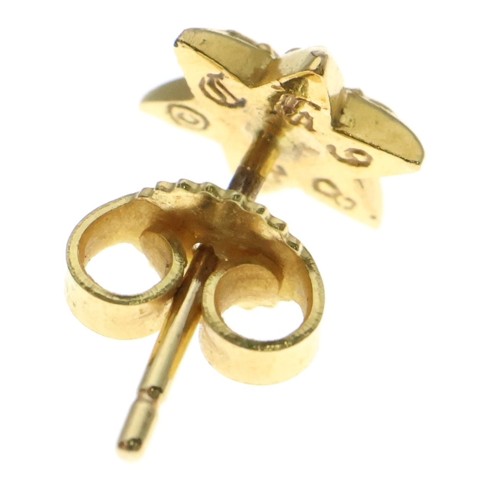 CHROME HEARTS(クロムハーツ) 22K CO STAR DIA スタースタッドピアス 1ダイヤ ゴールド BCA020