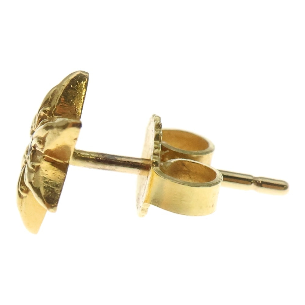 CHROME HEARTS(クロムハーツ) 22K CO STAR DIA スタースタッドピアス 1ダイヤ ゴールド BCA020