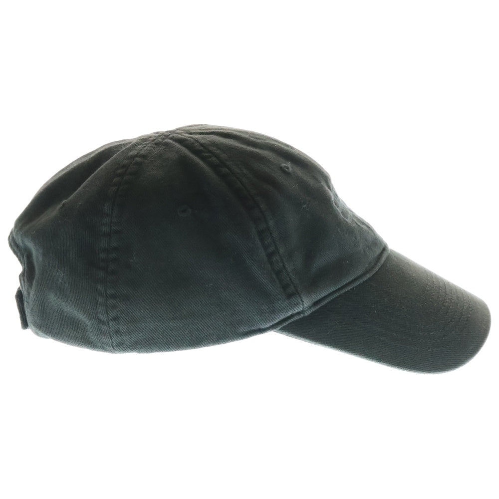 BALENCIAGA(バレンシアガ) BB Paris Icon Baseball Cap ヴィンテージ加工 ロゴ パリス アイコン ベースボール キャップ 帽子 ブラック 704105