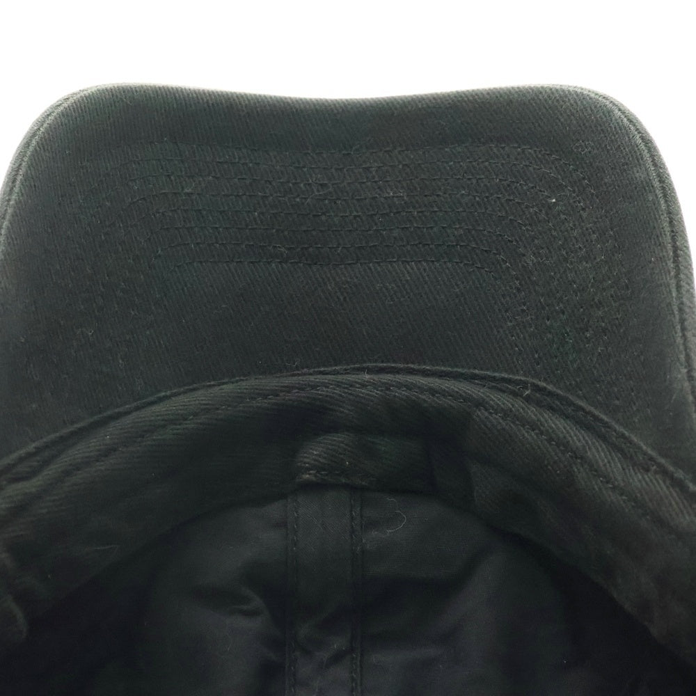 BALENCIAGA(バレンシアガ) BB Paris Icon Baseball Cap ヴィンテージ加工 ロゴ パリス アイコン ベースボール キャップ 帽子 ブラック 704105