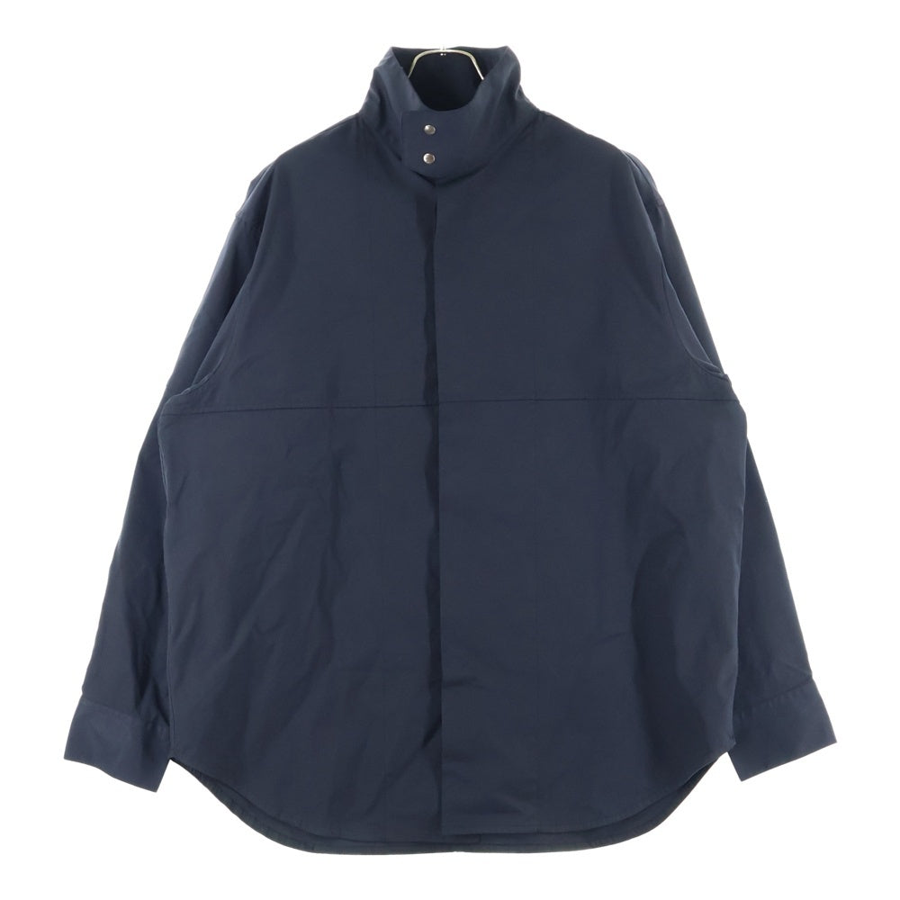 JIL SANDER(ジルサンダー) 20SS スタンドカラー ハイネック ジャケット ブラック JSMQ741326