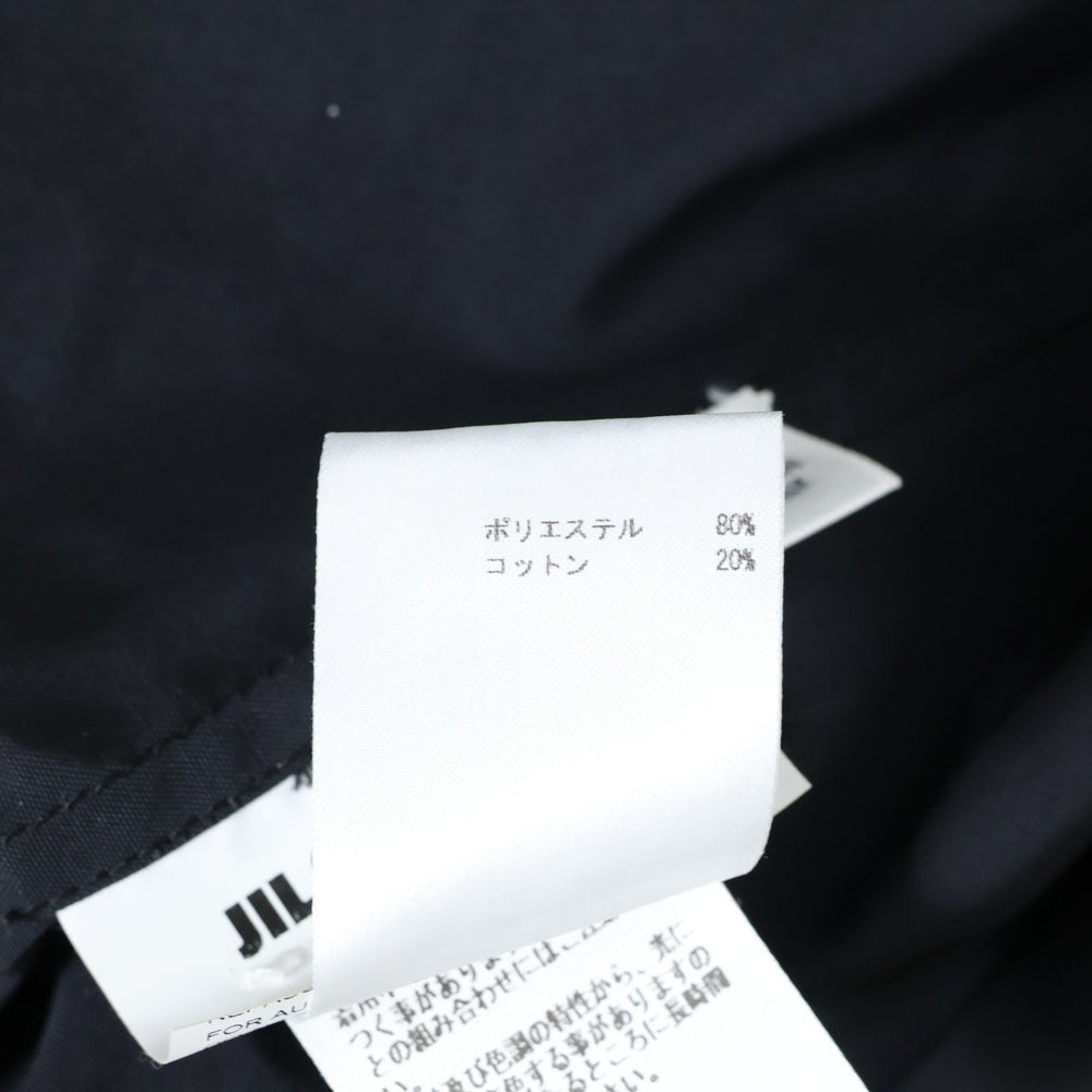 JIL SANDER(ジルサンダー) 20SS スタンドカラー ハイネック ジャケット ブラック JSMQ741326
