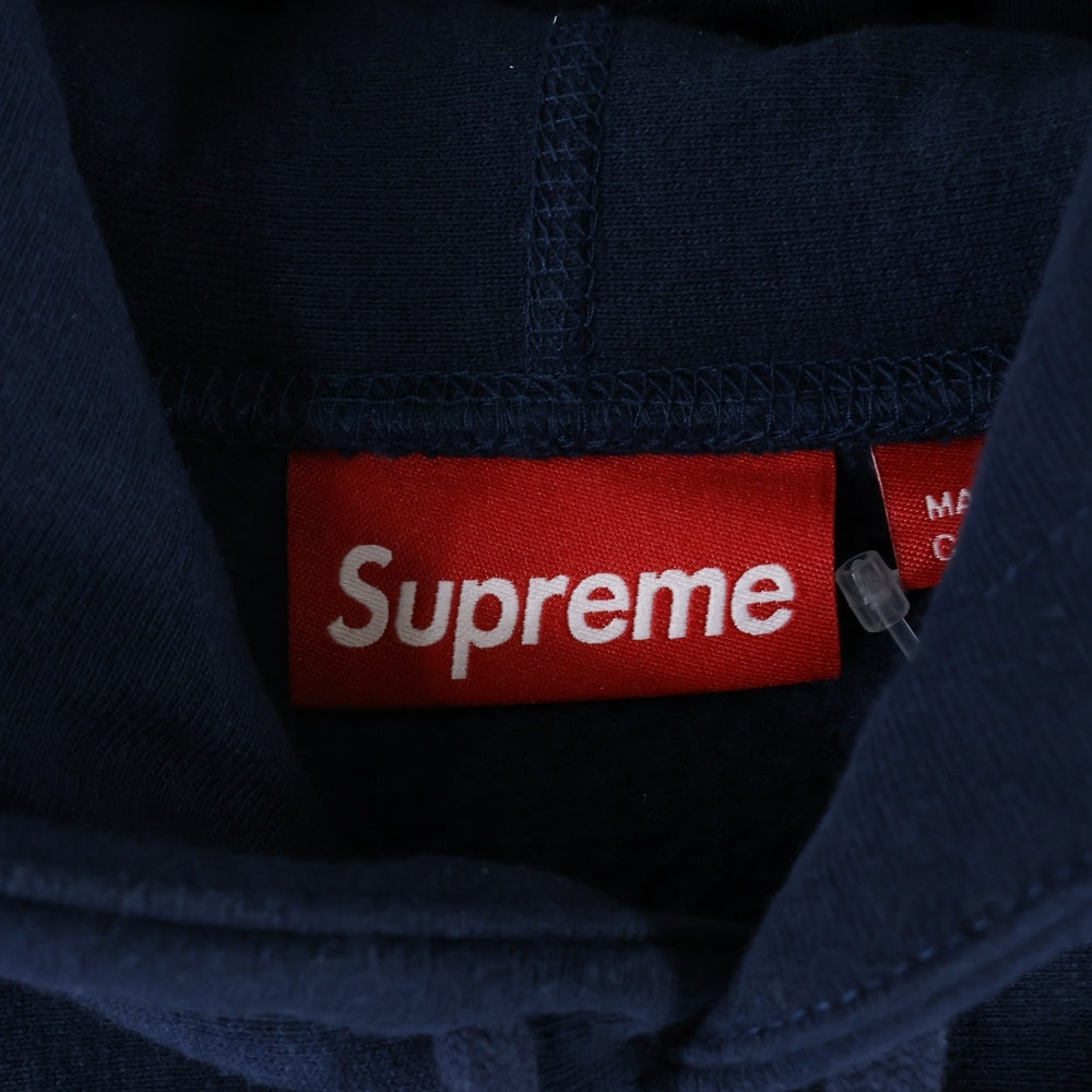 SUPREME(シュプリーム) 24AW Box Logo Hooded Sweatshirt ボックスロゴ プルオーバースウェットパーカー ネイビー