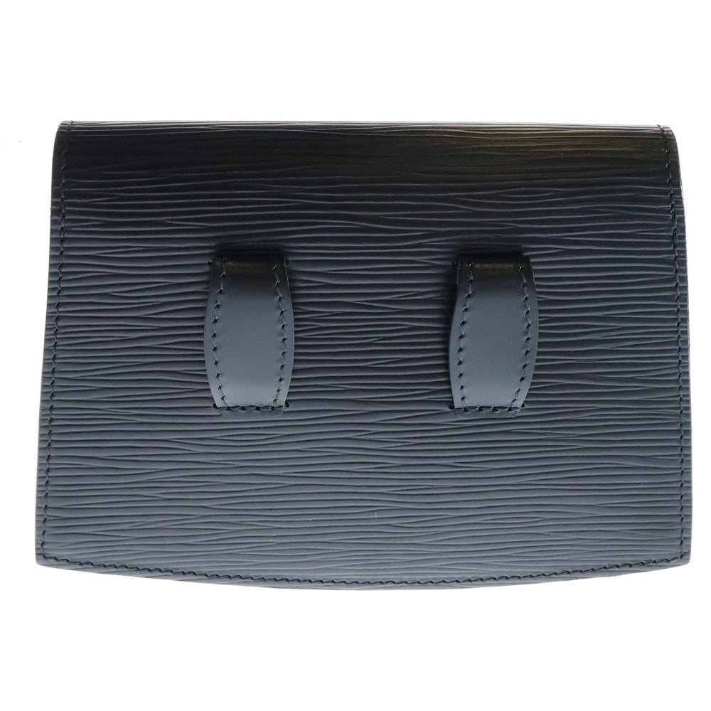 LOUIS VUITTON(ルイヴィトン) エピ ティルシット レザー ウエストポーチ ボディバッグ ブラック M52602 VI1911