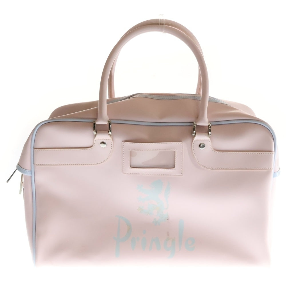 PRINGLE(プリングル) ライオンモチーフ ボストンバッグ ピンク