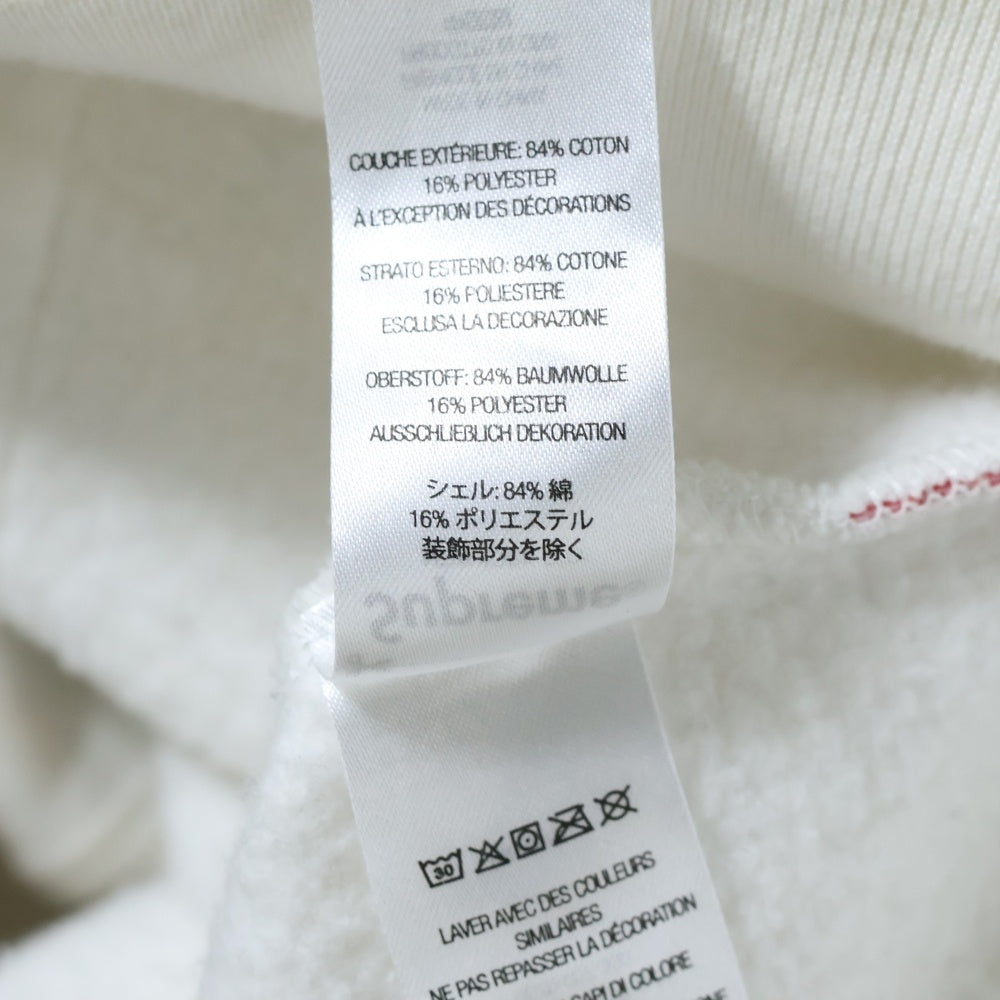 SUPREME(シュプリーム) 22AW Skulls Zip Up Hooded Sweatshirt スカルモチーフ ジップアップ スウェット パーカー ホワイト