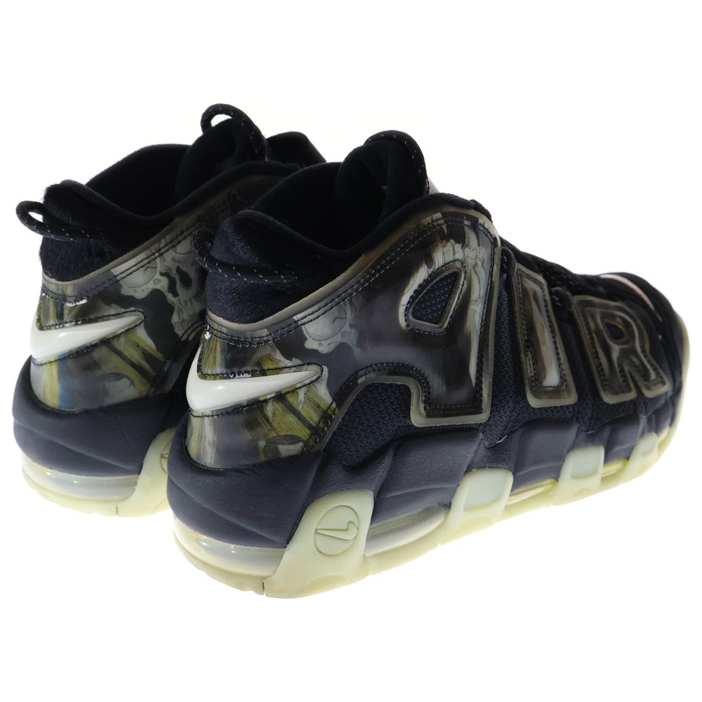 NIKE(ナイキ) AIR MORE UPTEMPO UTAGAWA KUNIYOSHI エアモア アップテンポ ウタガワ クニヨシ ミッドカットスニーカー ブラック US10.5/28.5cm DM6213-045