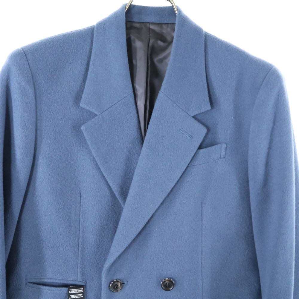 SHAREEF(シャリーフ) マルチポケット ロングチェスターコート アウター ブルー 14711016