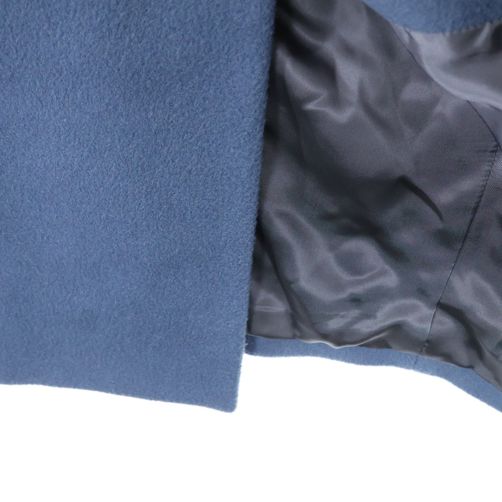 SHAREEF(シャリーフ) マルチポケット ロングチェスターコート アウター ブルー 14711016