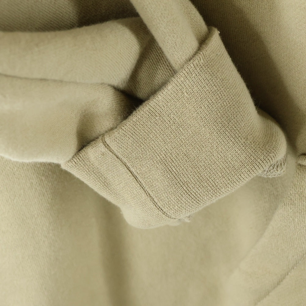 FEAR OF GOD ESSENTIALS(フィアオブゴッド エッセンシャルズ) HOODIE バックリフレクターロゴ プルオーバースウェットパーカー フーディー ベージュ