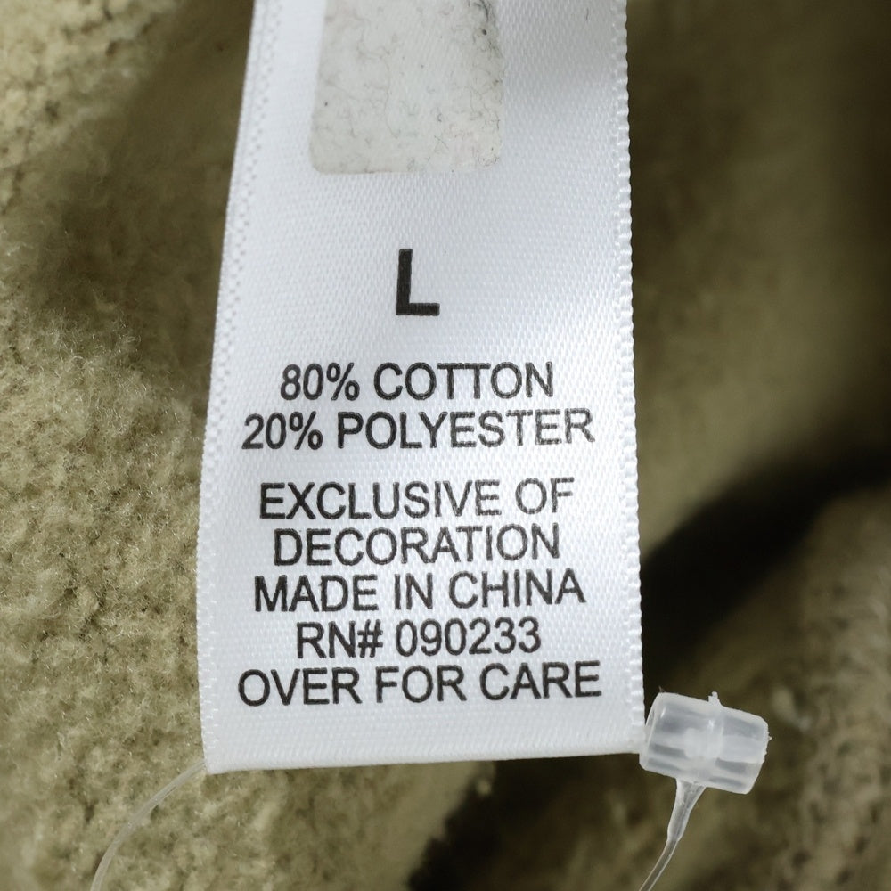 FEAR OF GOD ESSENTIALS(フィアオブゴッド エッセンシャルズ) HOODIE バックリフレクターロゴ プルオーバースウェットパーカー フーディー ベージュ