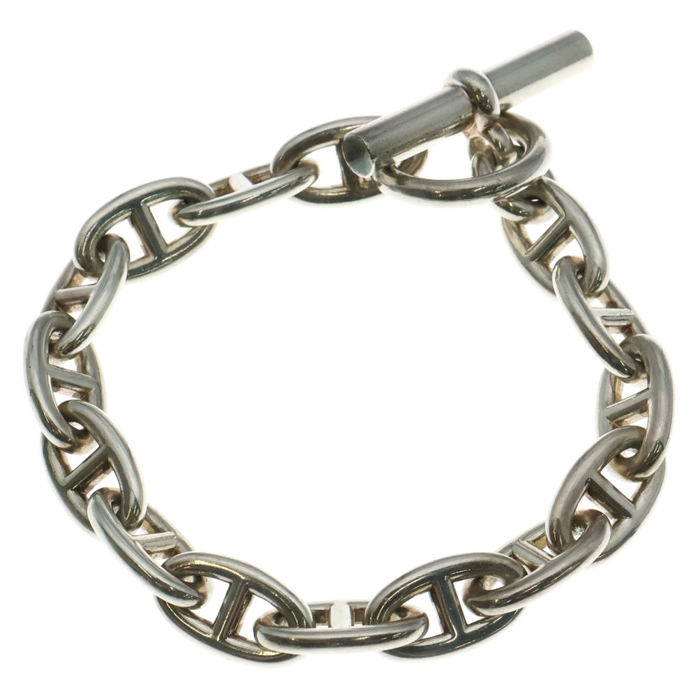 HERMES(エルメス) Chaine d'Ancre GM シェーヌダンクル 15コマ チェーンブレスレット シルバー