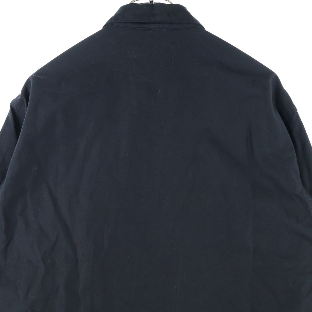 WTAPS(ダブルタップス) 24AW CBW LS COTTON SATIN SHIRT コットン サテン ダブルフラップポケット 長袖シャツ ブラック 242WVDT-SHM01