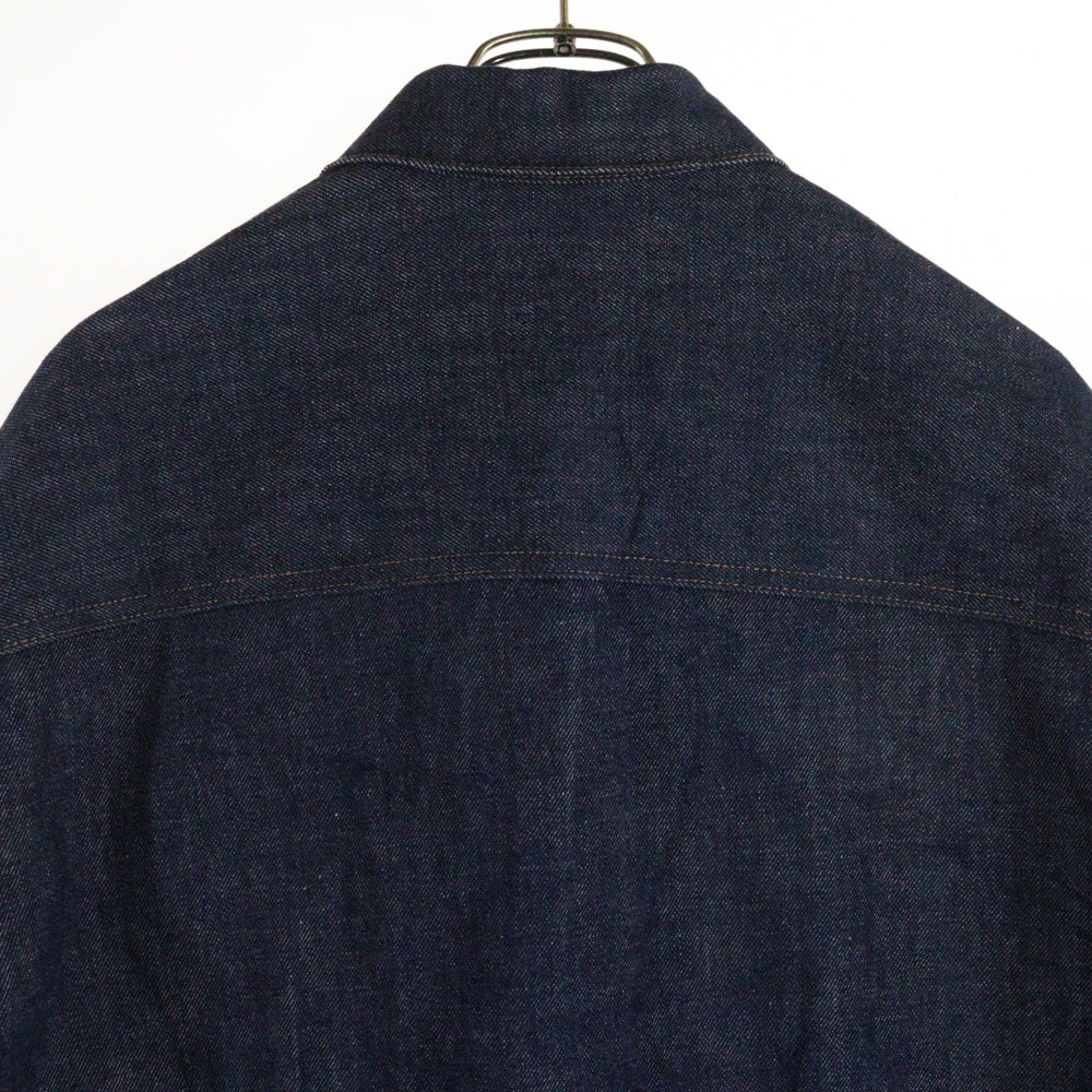 A.P.C(アーペーセー) DENIM BRUT VESTE JEAN JPS リジット 1stタイプ デニムトラッカージャケット インディゴ 25212-1-30301