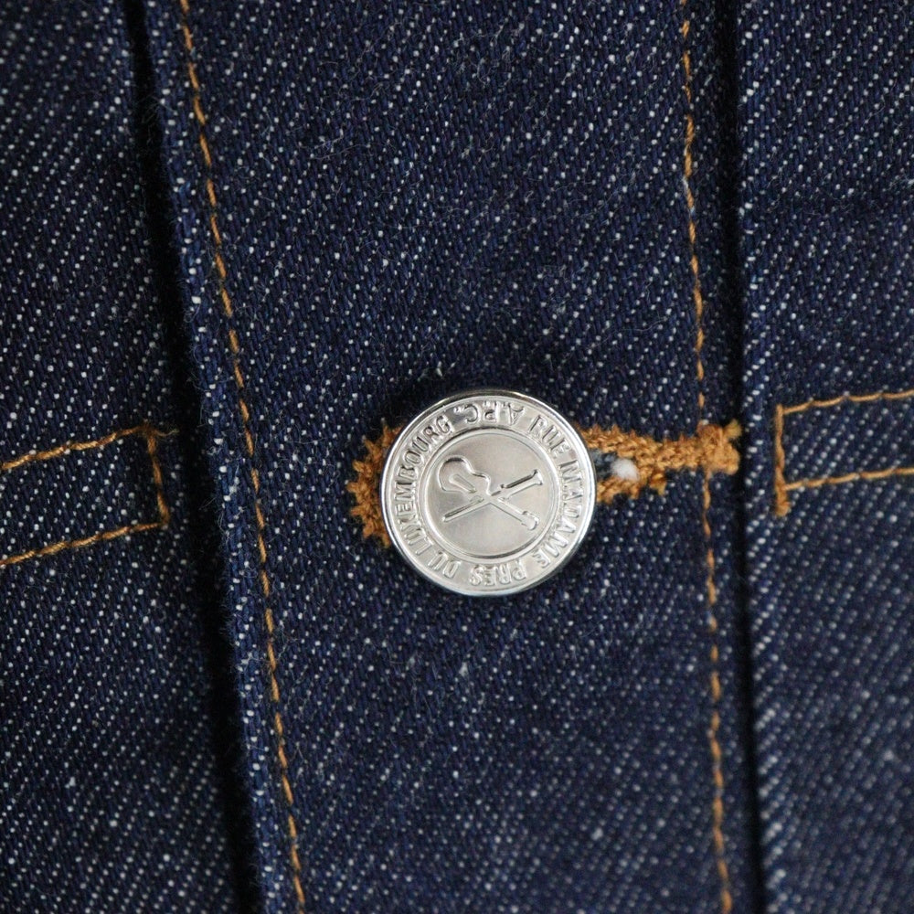 A.P.C(アーペーセー) DENIM BRUT VESTE JEAN JPS リジット 1stタイプ デニムトラッカージャケット インディゴ 25212-1-30301