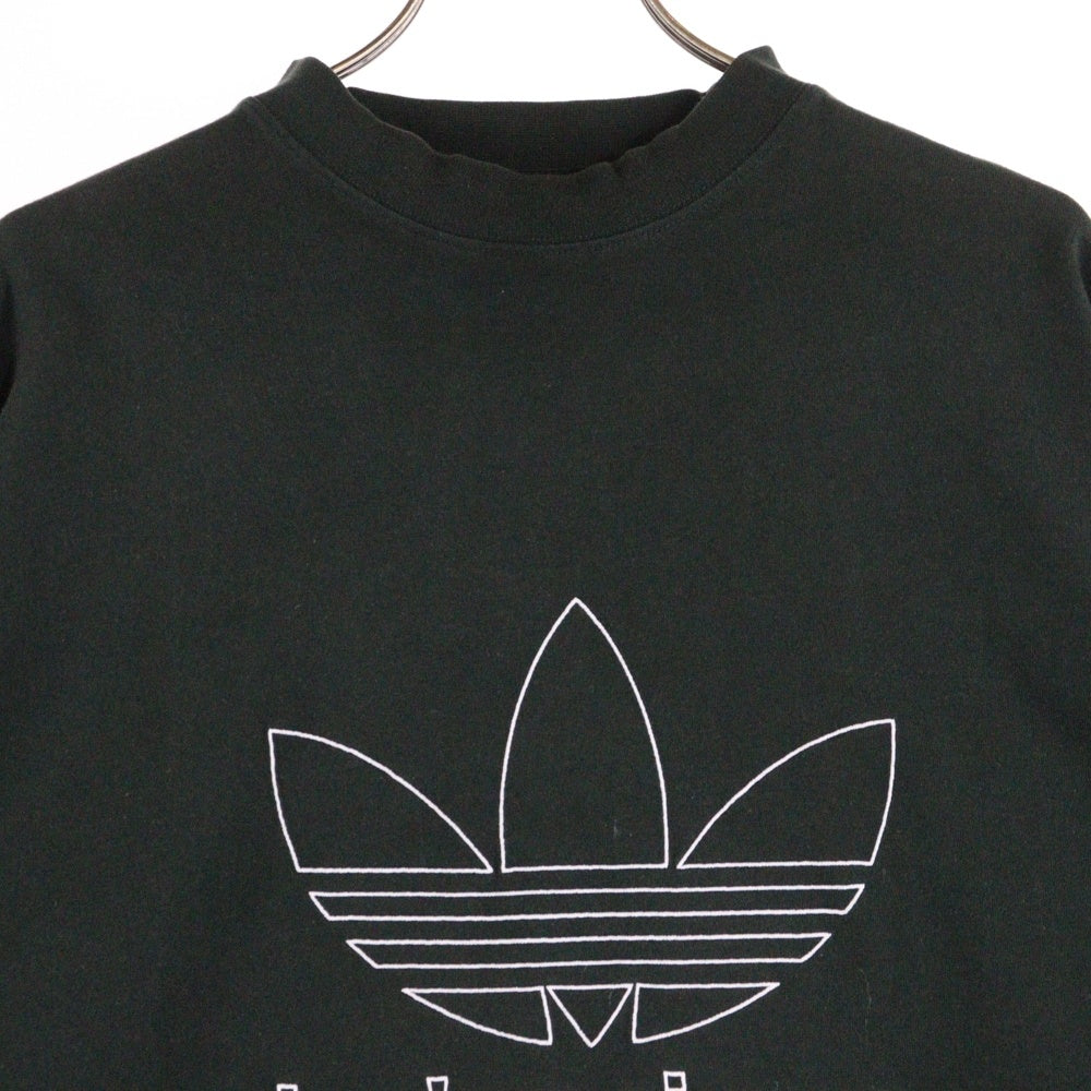 BALENCIAGA(バレンシアガ) 23SS ×adidas アディダス トレフォイルロゴオーバーサイズTシャツ 半袖クルーネックカットソー グリーン 723976 TNVN8
