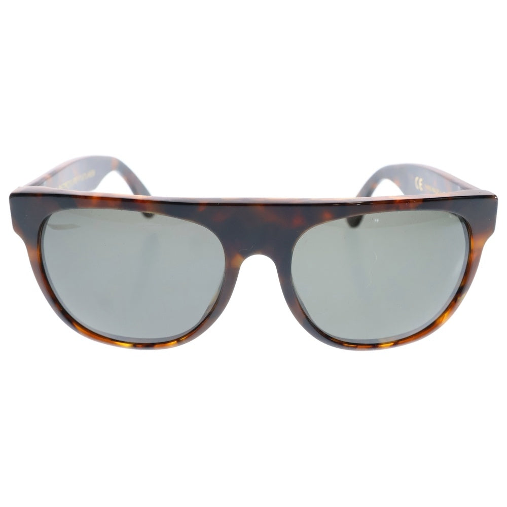 SUPER BY RETROSUPERFUTURE(スーパー バイ レトロスーパーフューチャー) FLAT TOP HAVANA BROWN SUNGLASSES フラップトップ ハバナサングラス 眼鏡 ブラウン P0M/3/AB6/1