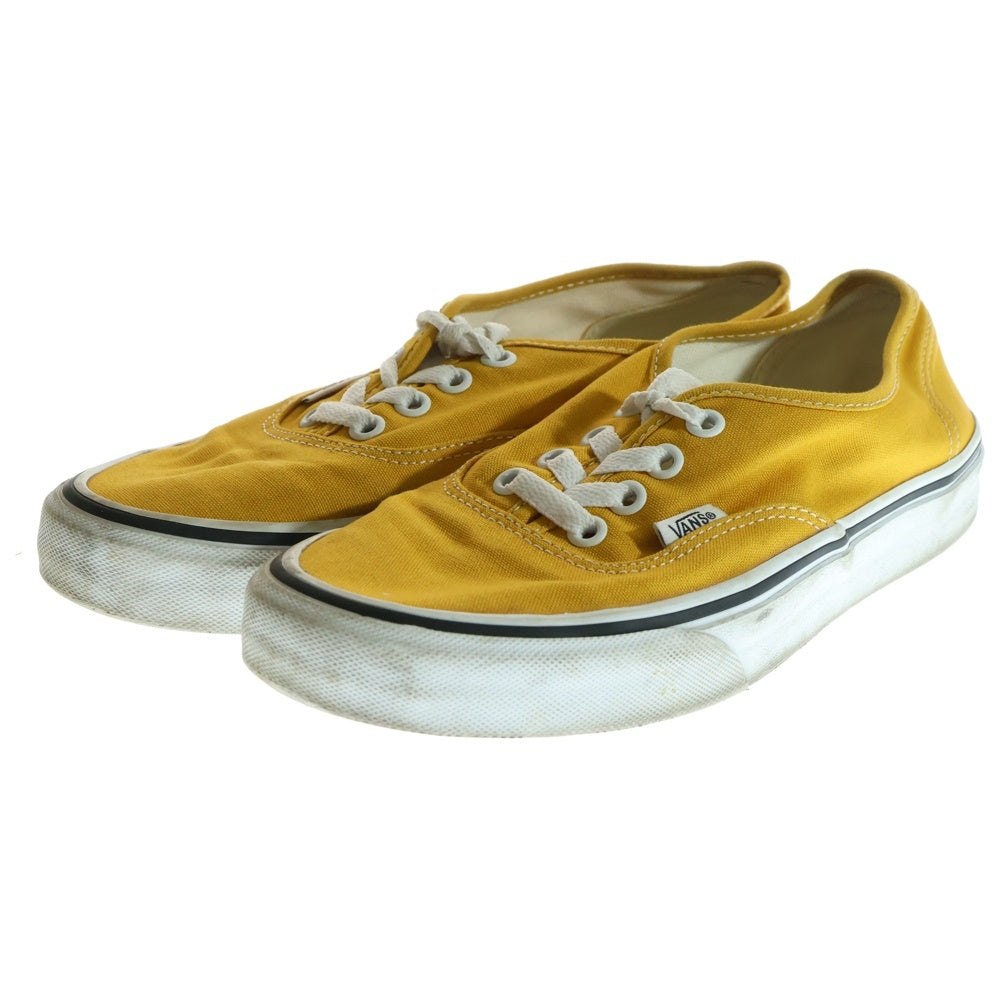 VANS(ヴァンズ) AUTHENTIC オーセンティック ローカットスニーカー イエロー SU5/23.0cm