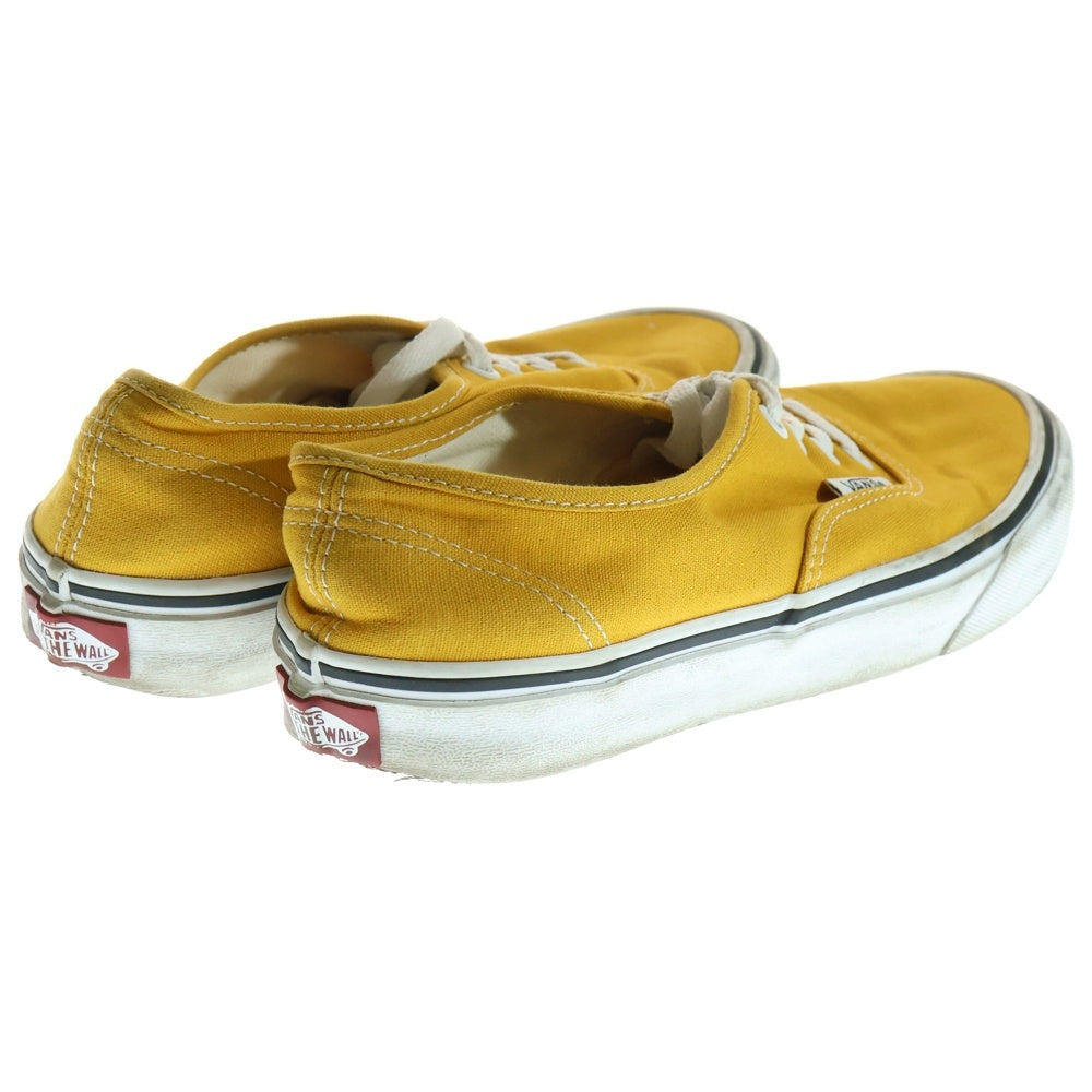 VANS(ヴァンズ) AUTHENTIC オーセンティック ローカットスニーカー イエロー SU5/23.0cm