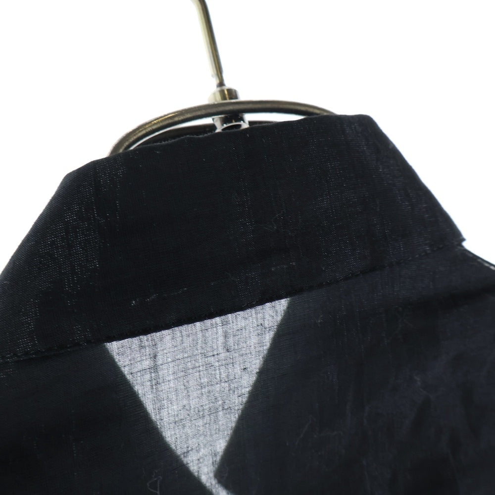 Yohji Yamamoto(ヨウジヤマモト) 13AW コットン シャツカーディガン ブラック FQ-B15-023
