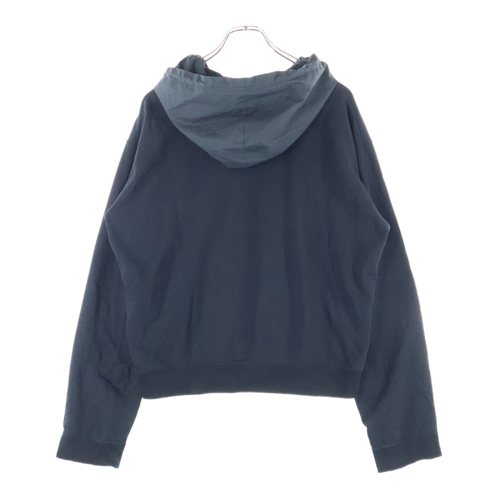 JOHN LAWRENCE SULLIVAN(ジョンローレンスサリバン) 19SS コットン アタッチド プルオーバースウェットパーカー フーディー ブラック 5B004-0419-56