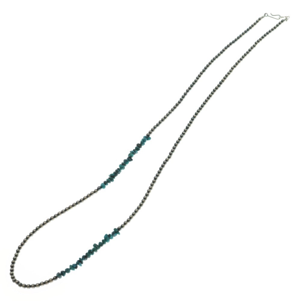 INDIAN JEWELRY(インディアンジュエリー) ナバホ パール ネックレス - ターコイズ コンビネーション ネックレス 60.0cm