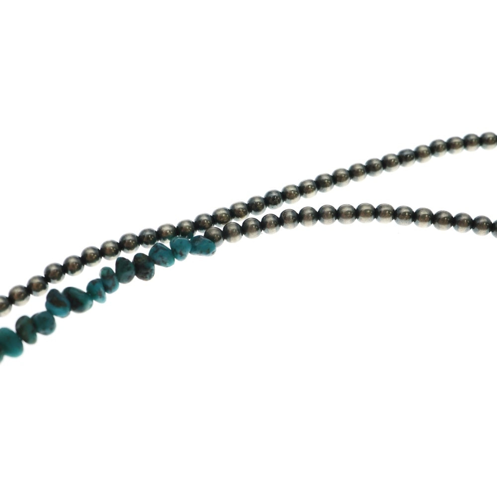INDIAN JEWELRY(インディアンジュエリー) ナバホ パール ネックレス - ターコイズ コンビネーション ネックレス 60.0cm