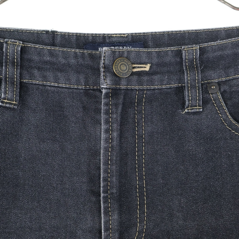BURBERRY(バーバリー) ストレートデニムパンツ ブラック FQA30‐350