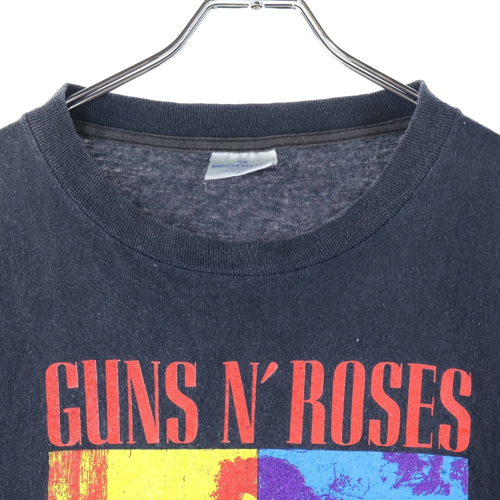 VINTAGE(ヴィンテージ) 90S VINTAGE GUNS N'ROSES USE YOUR ILLUSION ガンズアンドローゼス ツアーTシャツ 東京ドーム 半袖カットソー ブラック