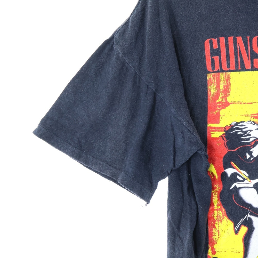 VINTAGE(ヴィンテージ) 90S VINTAGE GUNS N'ROSES USE YOUR ILLUSION ガンズアンドローゼス ツアーTシャツ 東京ドーム 半袖カットソー ブラック