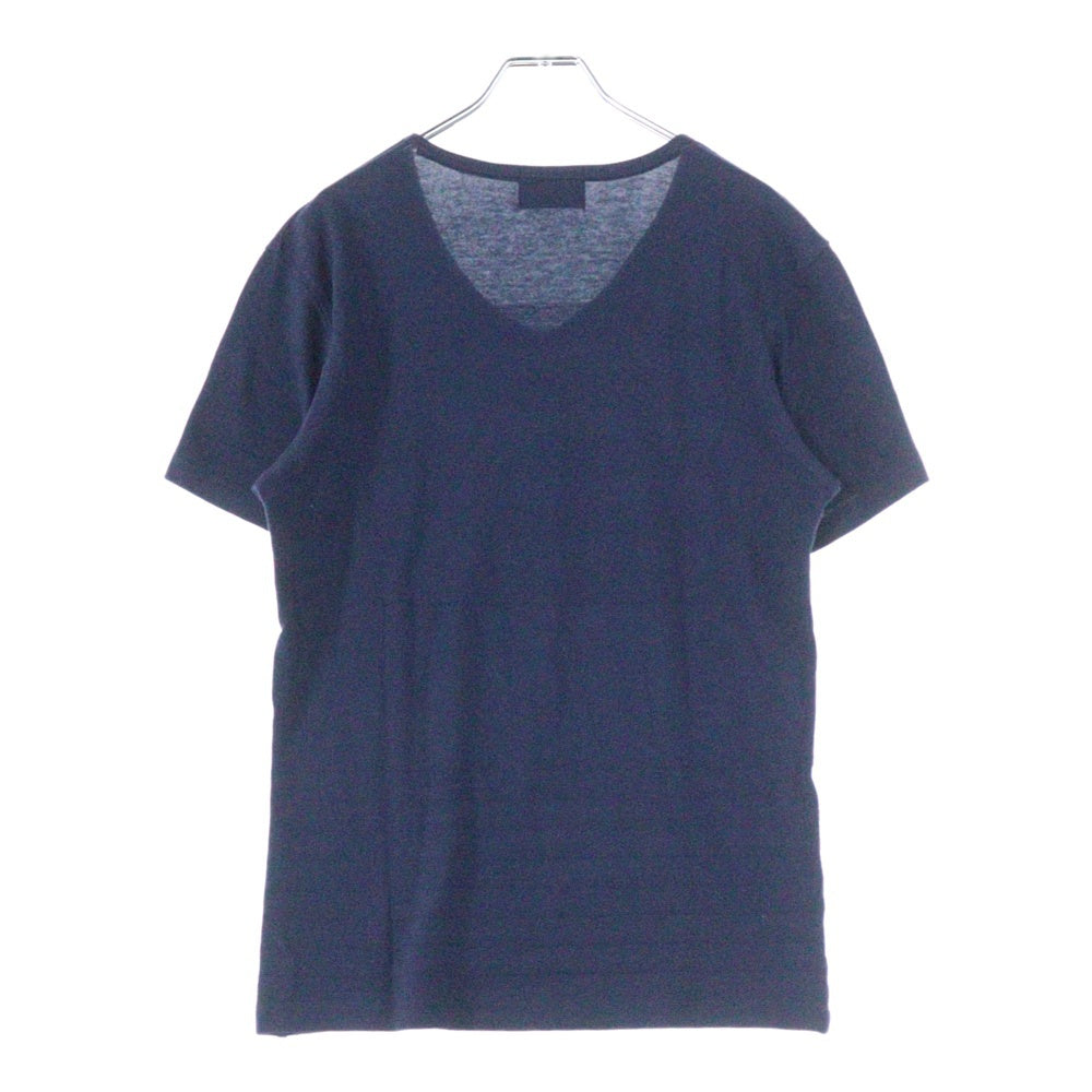 NICOLE CLUB FOR MEN(ニコルクラブフォーメン) Vネック 半袖Tシャツ カットソー ネイビー 6264-9707