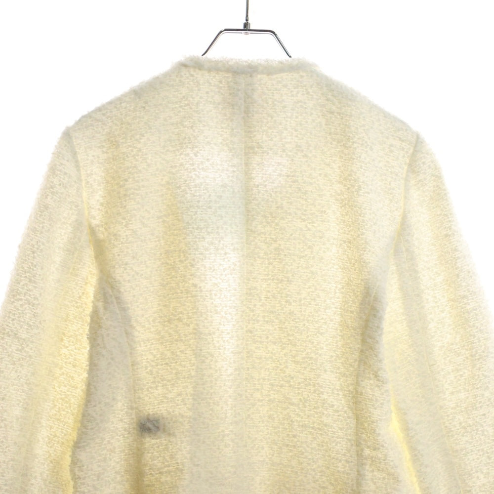 Kate Spade(ケイトスペード) TWEED JACKET ダブルポケット ボタンレス ツイード ジャケット レディース ホワイト NJMU7792