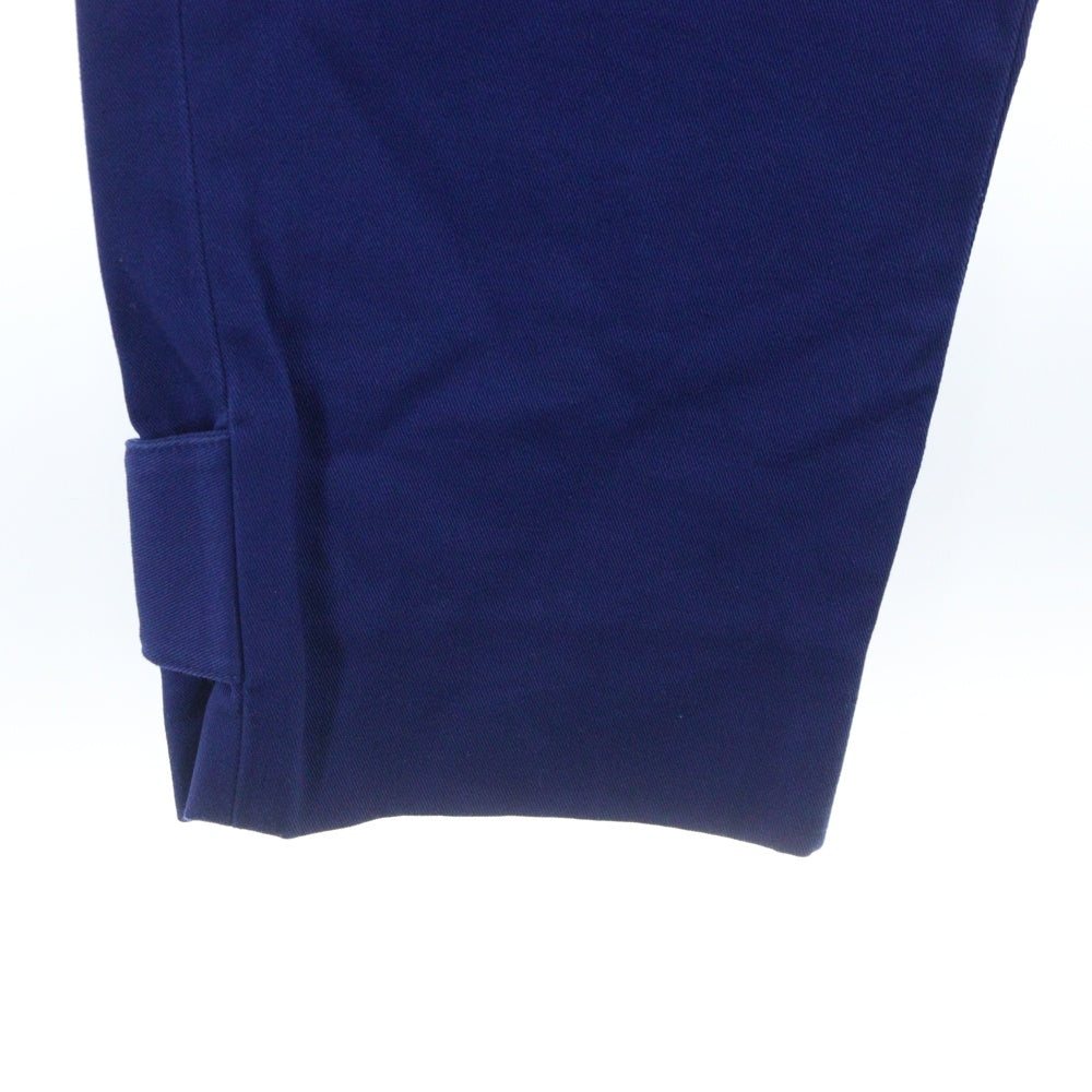 GUCCI(グッチ) GABARDINE PANT ギャバジン ウエストデザイン切り替え イージー パンツ ブルー 591052
