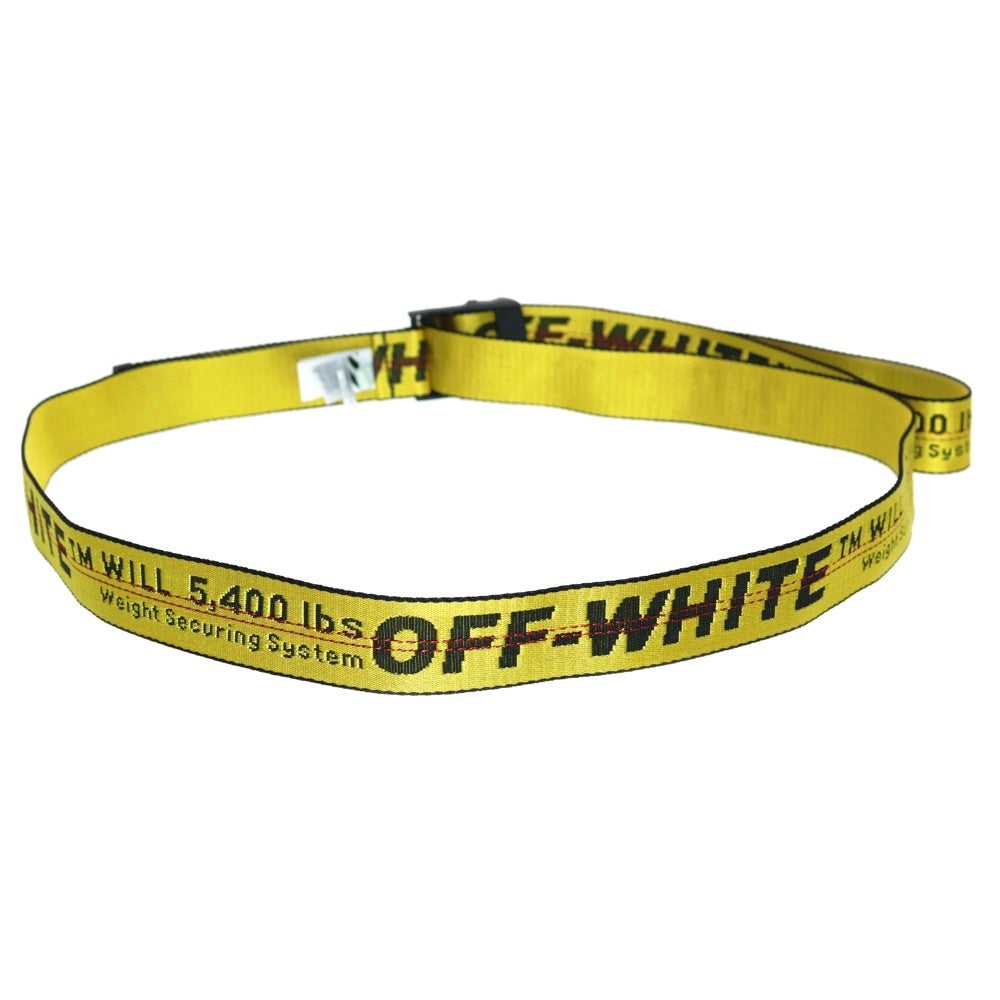 OFF-WHITE(オフホワイト) CLASSIC INDUSTRIAL BELT クラシック インダストリアル ベルト イエロー/ブラック 0MRBD12R206470016000