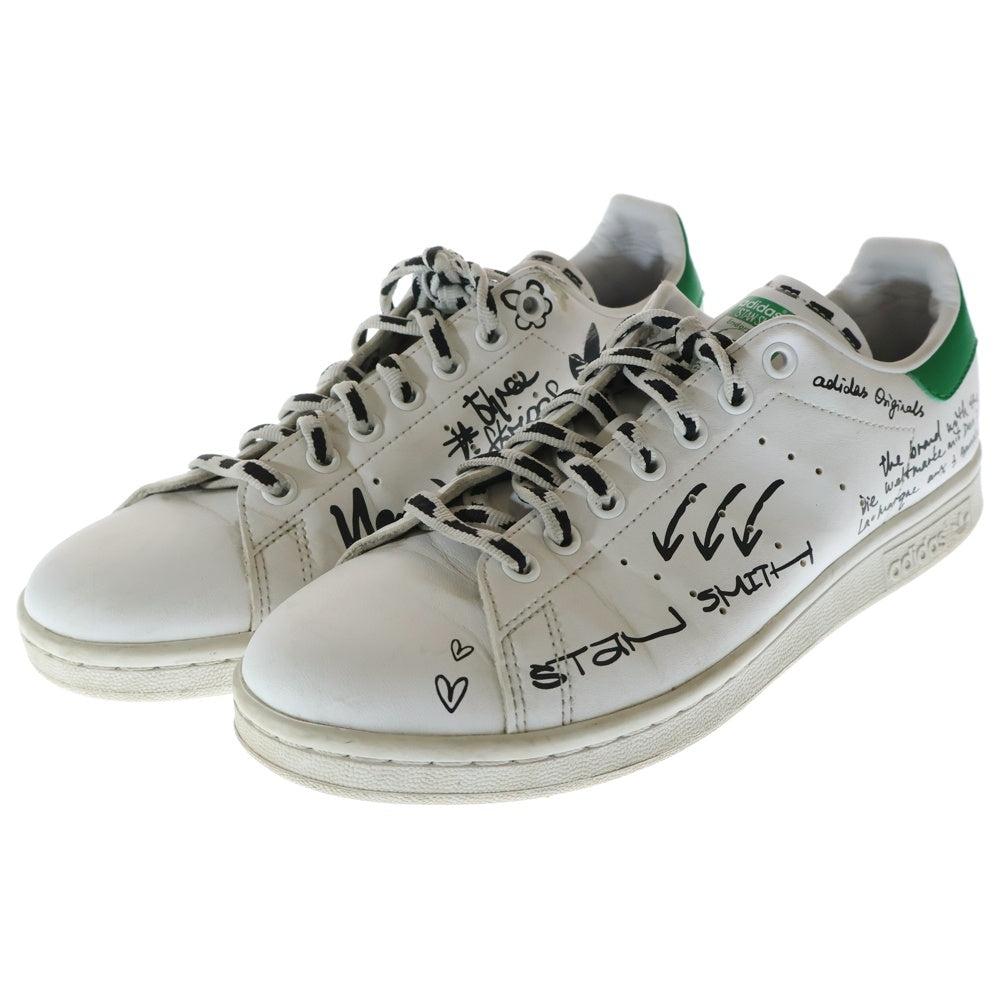 adidas(アディダス) GV9800 STAN SMITH SHARPIE PACK GRAFFITI スニーカー ホワイト 25.5cm