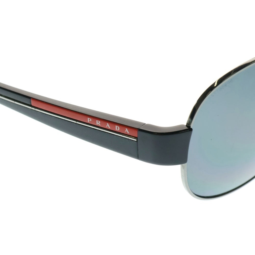 PRADA(プラダ) POLARIZED ポラライズド ティアドロップ サングラス 眼鏡 ブラック 5AV-5Z1