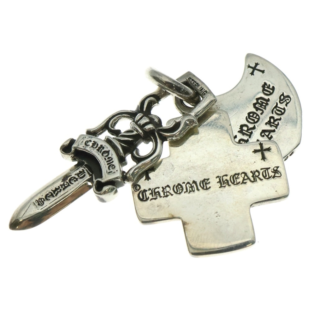 CHROME HEARTS(クロムハーツ) 3TRINKETS 3トリンケッツ ペンダントトップ シルバー BCA202