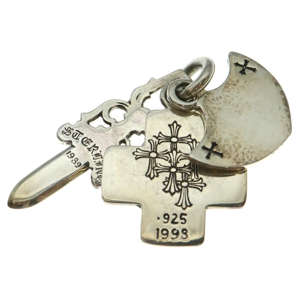 CHROME HEARTS(クロムハーツ) 3TRINKETS 3トリンケッツ ペンダントトップ シルバー BCA202