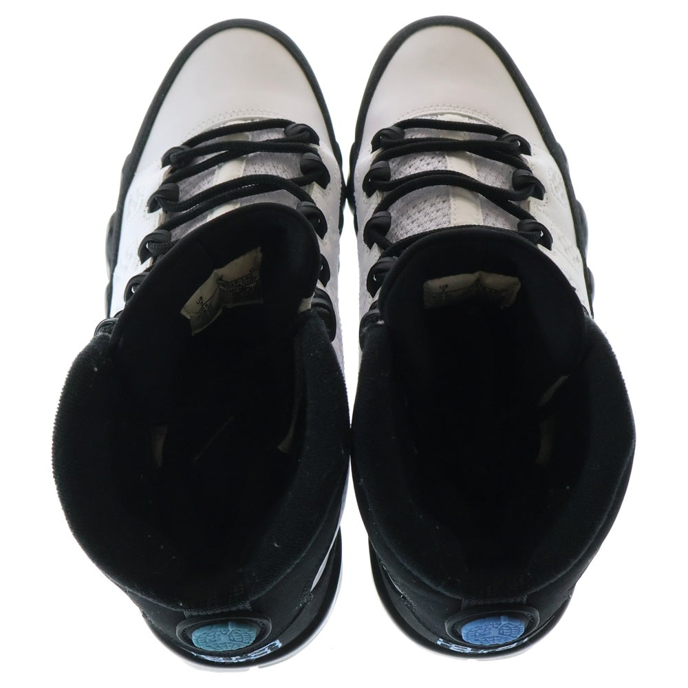 NIKE(ナイキ) AIR JORDAN 9 RETRO UNC エアジョーダン9 ノースカロライナ ハイカットスニーカー US7/25.0cm ホワイト/ブラック CT8019-140