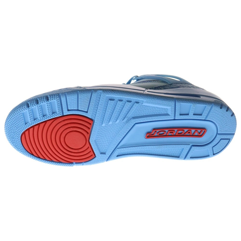 NIKE(ナイキ) JORDAN SPIZIKE LOW HOUSTON OILERS ジョーダン スパイジーク ヒューストン オイラーズ ローカットスニーカー ブルー US9.5/27.5cm FQ1759-400