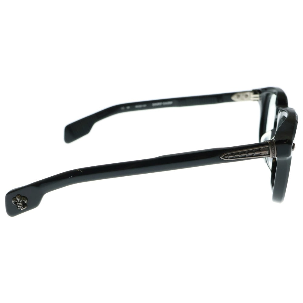 CHROME HEARTS(クロムハーツ) CHIRP CHIRP チャープ フレア フレームメガネ 眼鏡 サングラス ブラック/シルバー