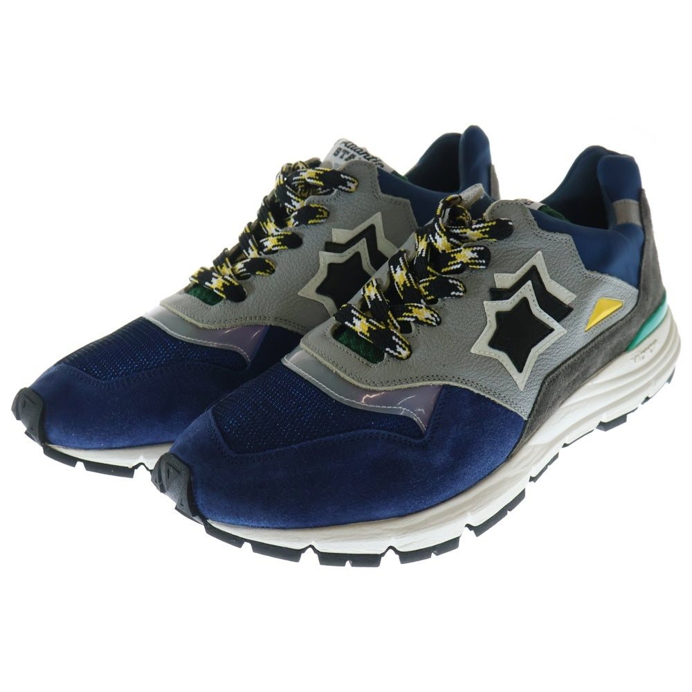 Atlantic STARS(アトランティックスターズ) CITY TREKKING 203 シティトレッキング ローカットスニーカー ブルー