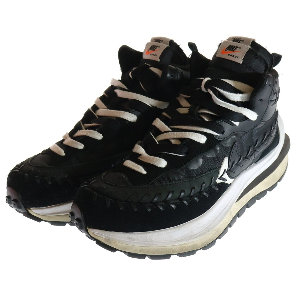 NIKE(ナイキ) ×SACAI ×Jean-Paul Gaultier ジャンポールゴルチエ サカイ ヴェイパーワッフル ハイカットスニーカー ブラック US10/28cm DH9186-001