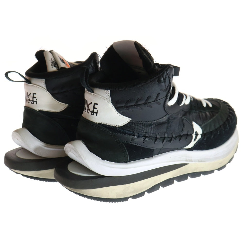 NIKE(ナイキ) ×SACAI ×Jean-Paul Gaultier ジャンポールゴルチエ サカイ ヴェイパーワッフル ハイカットスニーカー ブラック US10/28cm DH9186-001